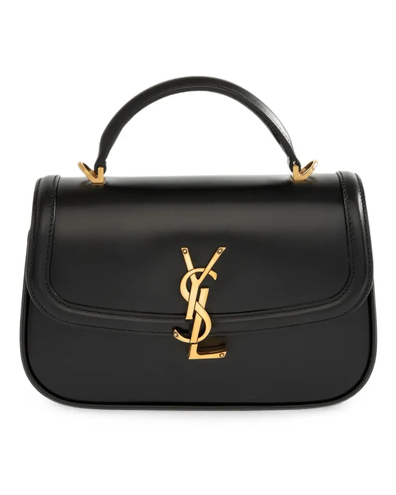 Saint Laurent Cassandre Schultertasche - Schwarz Schwarz