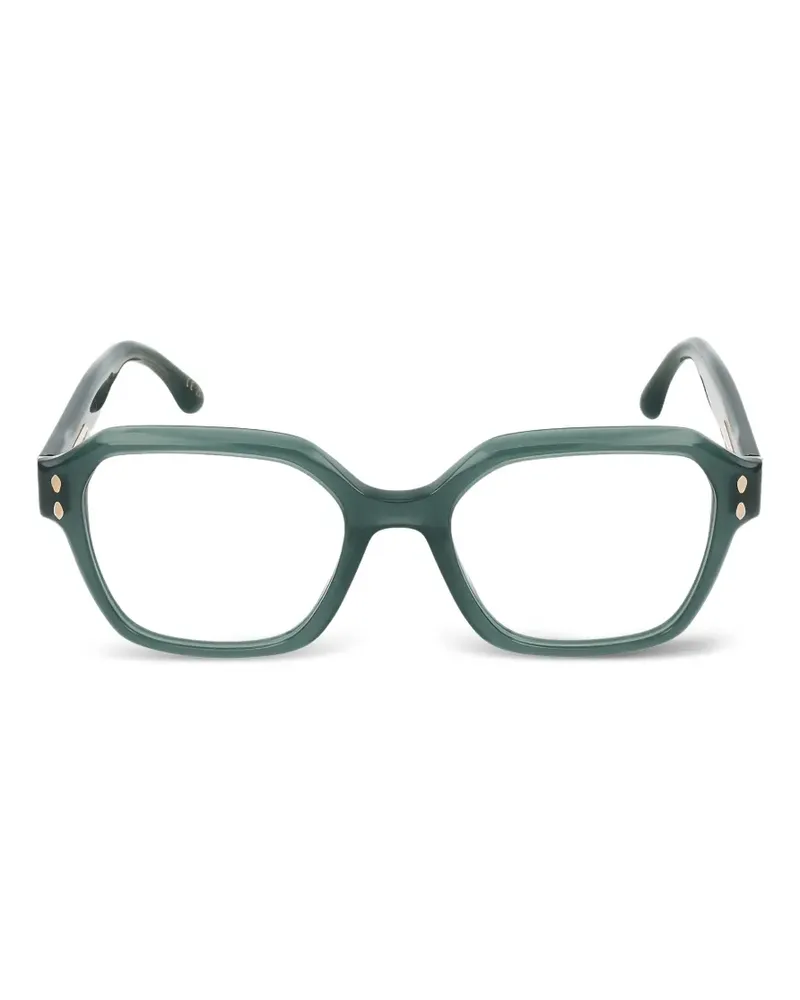 Isabel Marant Brille mit Logo - Grün Grün