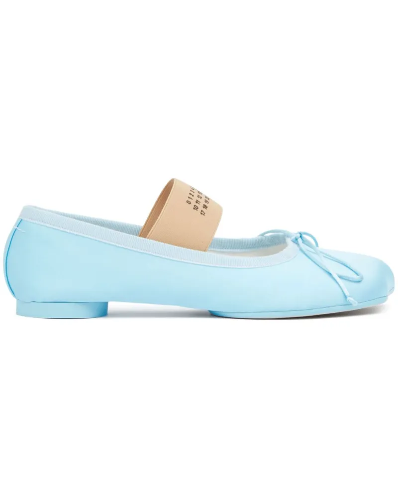 Maison Margiela Anatomic Ballerinas - Blau Blau