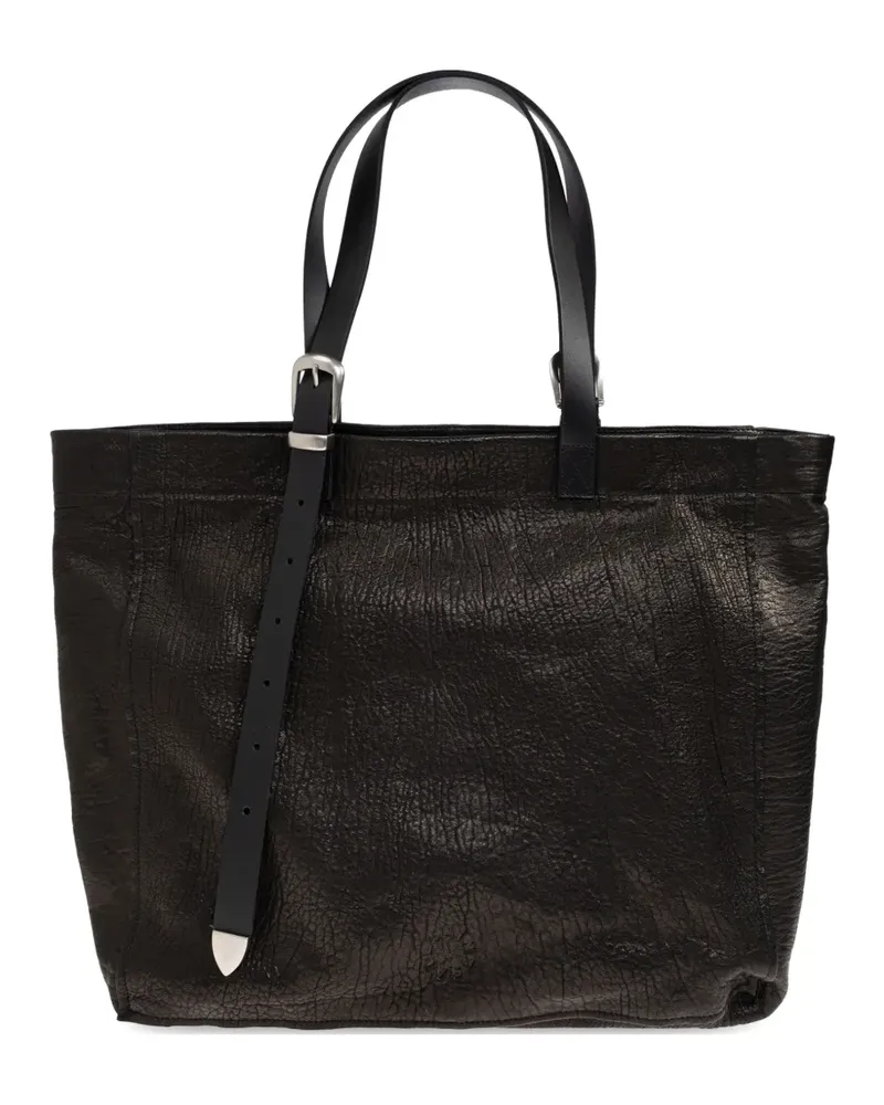 AllSaints Tote Bag mit Schnalle - Schwarz Schwarz