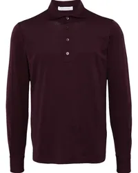 Cruciani Poloshirt aus Baumwollgemisch Violett