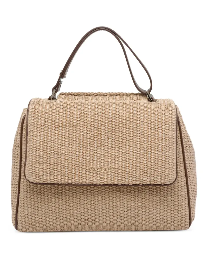 Orciani medium Sveva handbag - Nude Nude