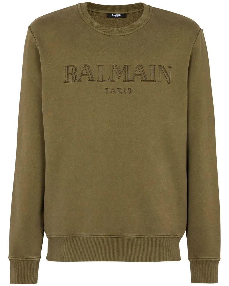 Balmain Vintage  Sweatshirt - Grün Grün