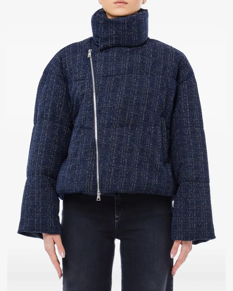 Liu Jo padded zip jacket - Blau Blau