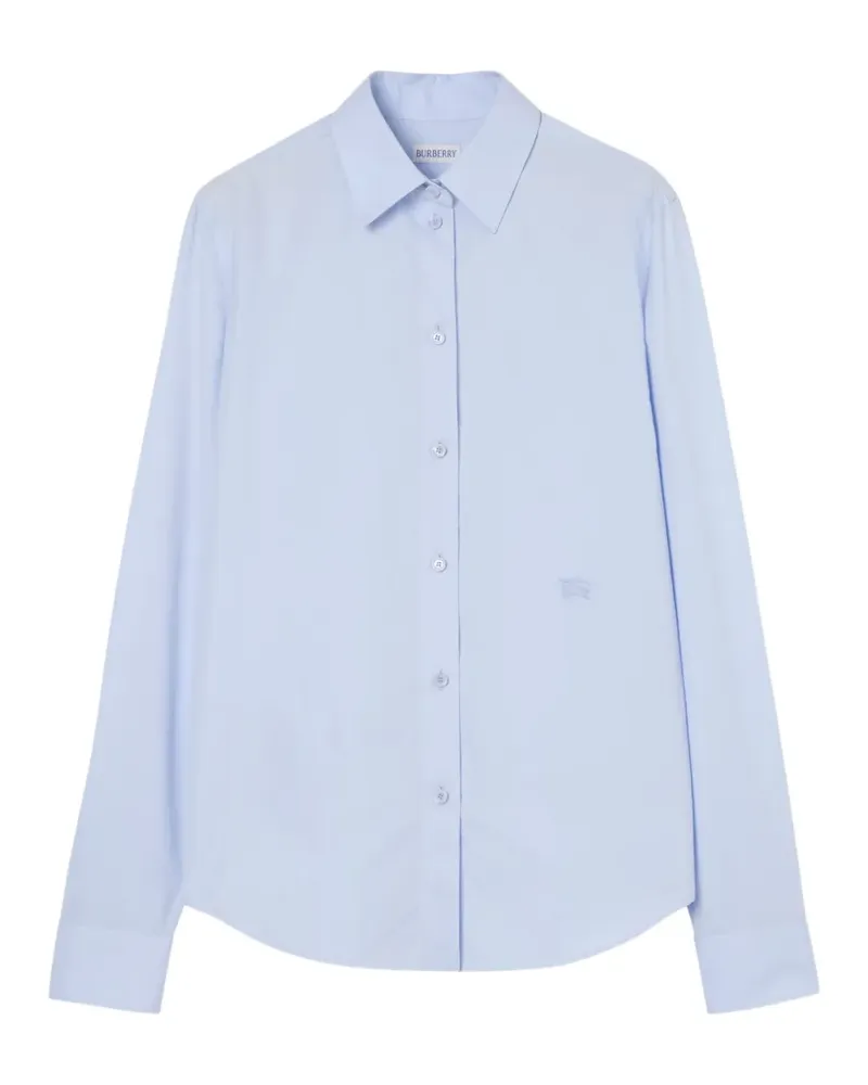 Burberry regular-fit cotton poplin formal shirt - Blau Blau