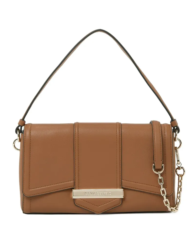 Karl Lagerfeld Mittelgroße K/Nova Umhängetasche - Braun Braun