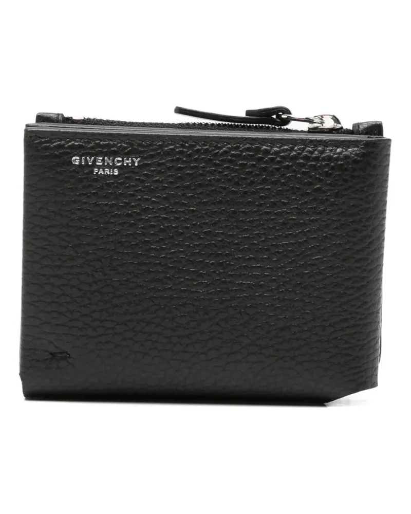 Givenchy Portemonnaie mit Logo-Print - Schwarz Schwarz