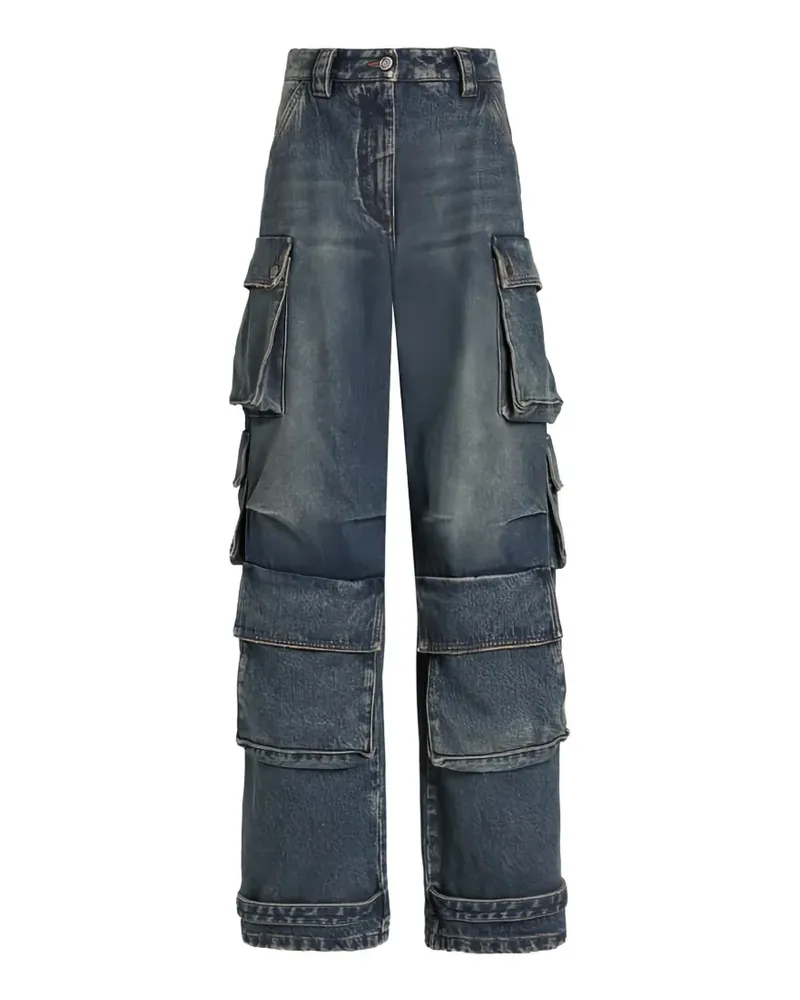 Dolce & Gabbana Jeans mit Cargotaschen - Blau Blau