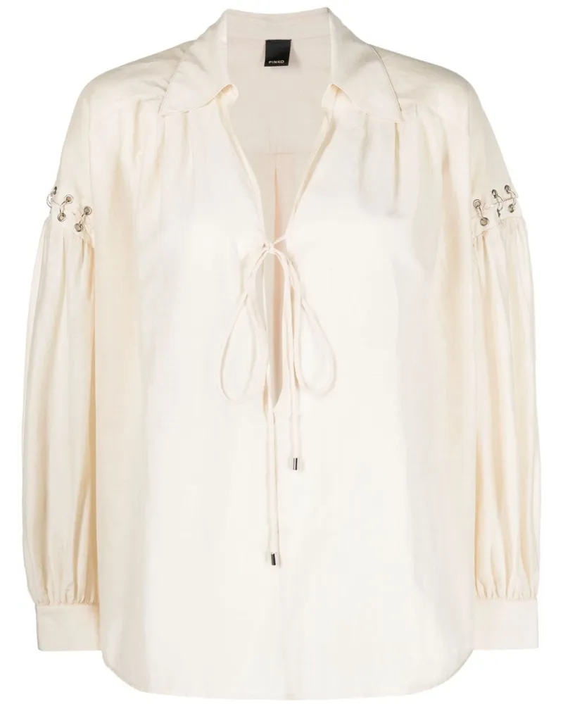 Pinko Tunika mit Ringen - Nude Nude