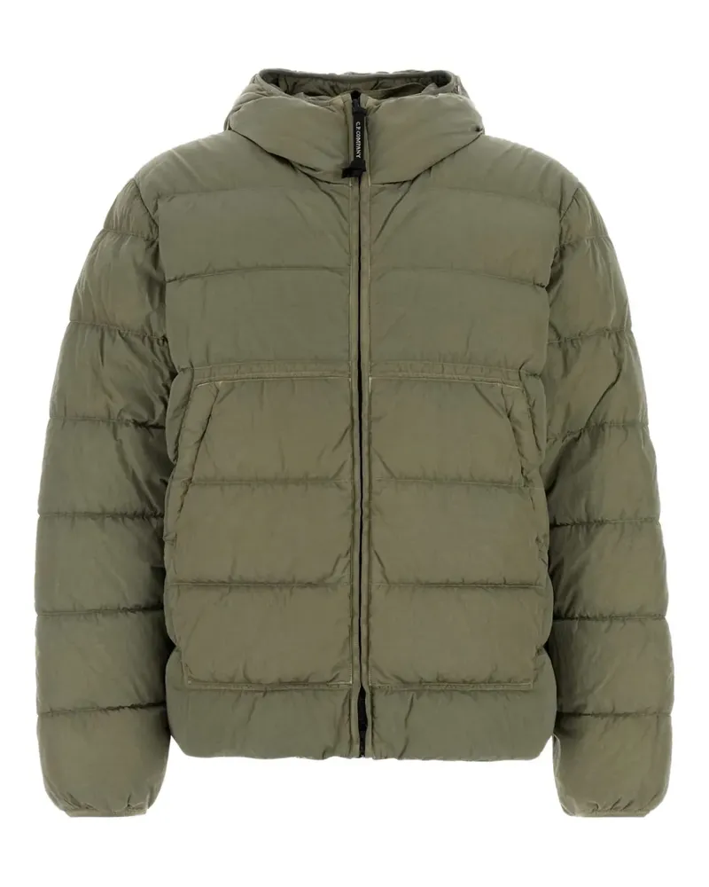 C.P. Company Daunenjacke mit Kapuze - Grün Grün