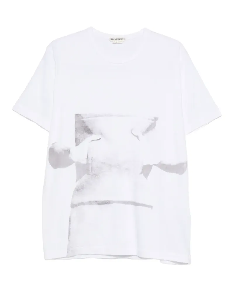 J.W.Anderson T-Shirt mit grafischem Print - Weiß Weiß