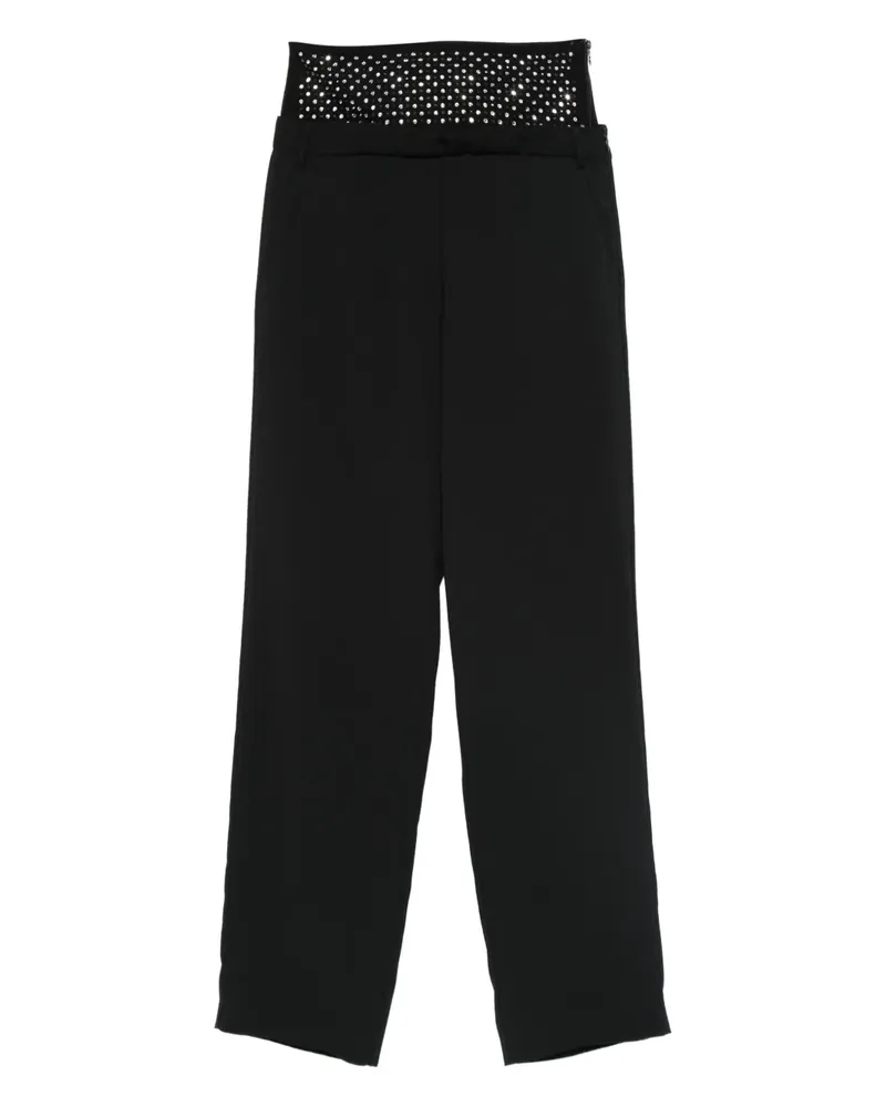 Simona Corsellini Verzierte Hose - Schwarz Schwarz