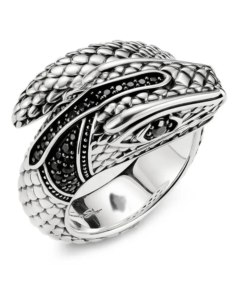 Thomas Sabo Rebel at Heart Schlangenring - Silber Silber