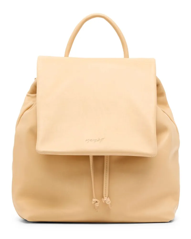 Marsèll Rucksack aus Leder - Gelb Gelb