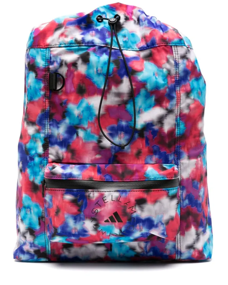 adidas Rucksack mit Logo-Print - Blau Blau