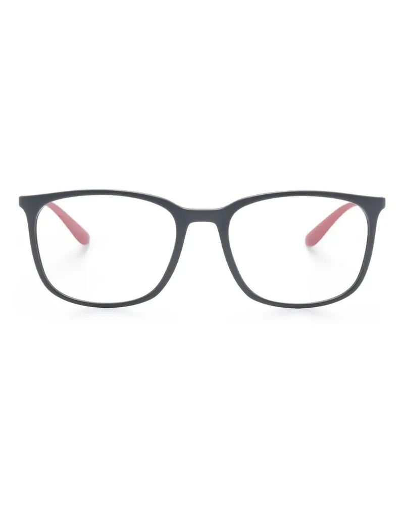 Ray Ban Brille mit eckigem Gestell - Grau Grau