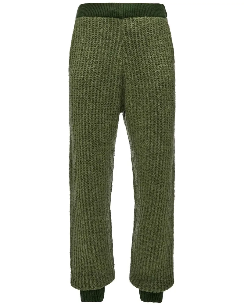 J.W.Anderson Gestrickte Hose - Grün Grün