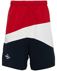 Izzue x Neighborhood Joggingshorts in Colour-Block-Optik Rot