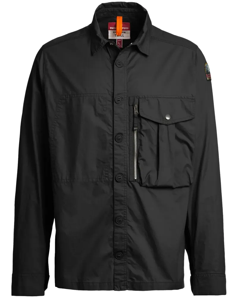 Parajumpers Milliard Hemd - Schwarz Schwarz