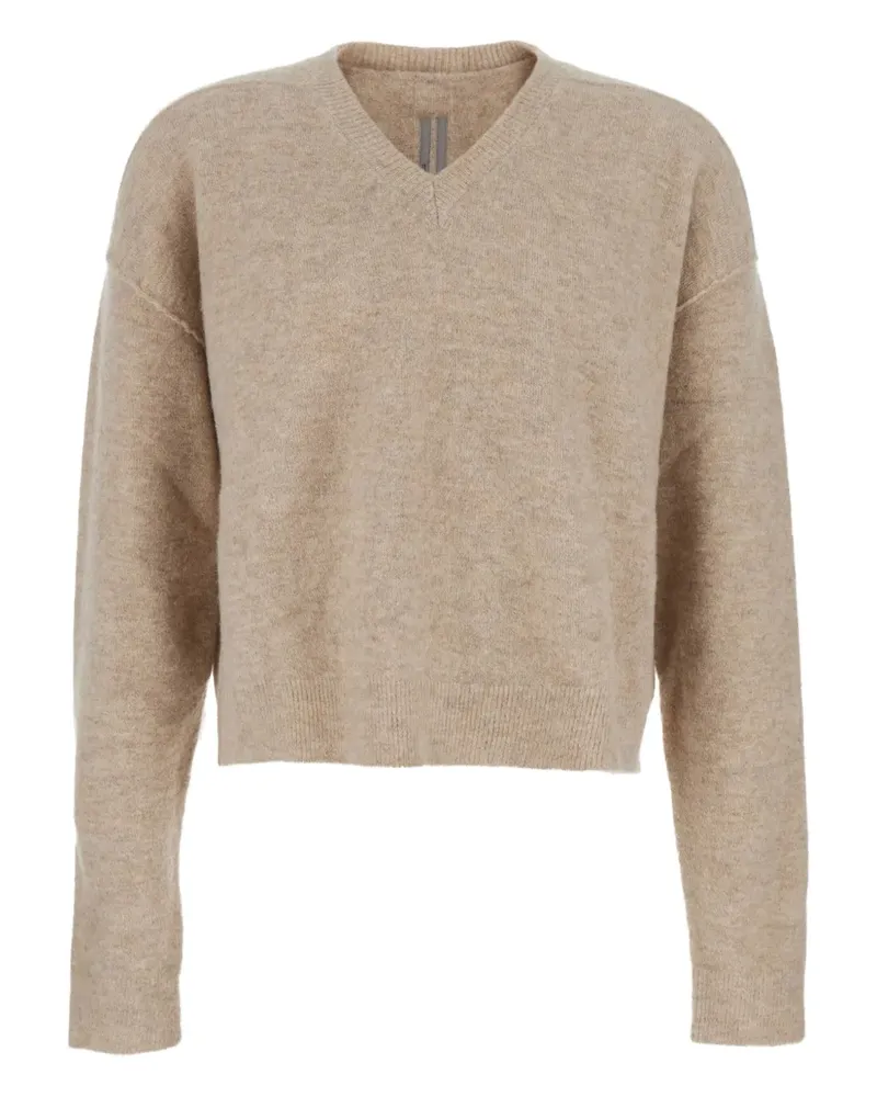 Rick Owens Pullover mit V-Ausschnitt - Nude Nude