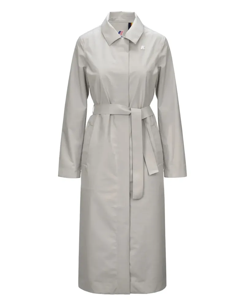 K-Way Barbra Trenchcoat mit Gürtel - Nude Nude