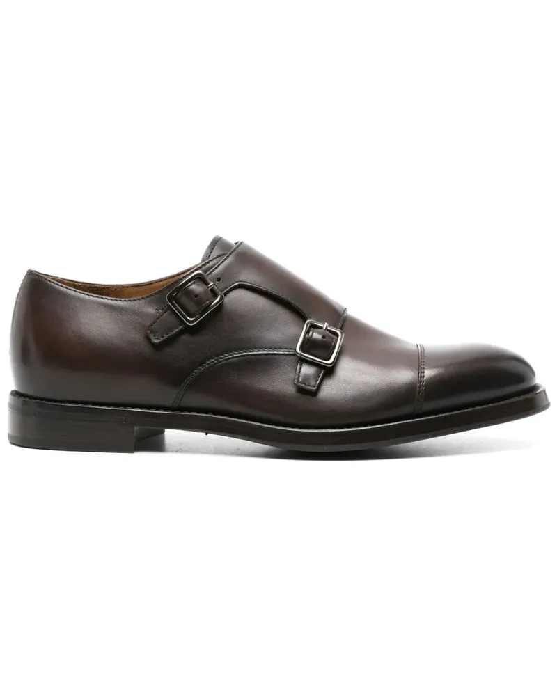 Officine Creative Italia Monk-Schuhe mit Einsätzen - Braun Braun