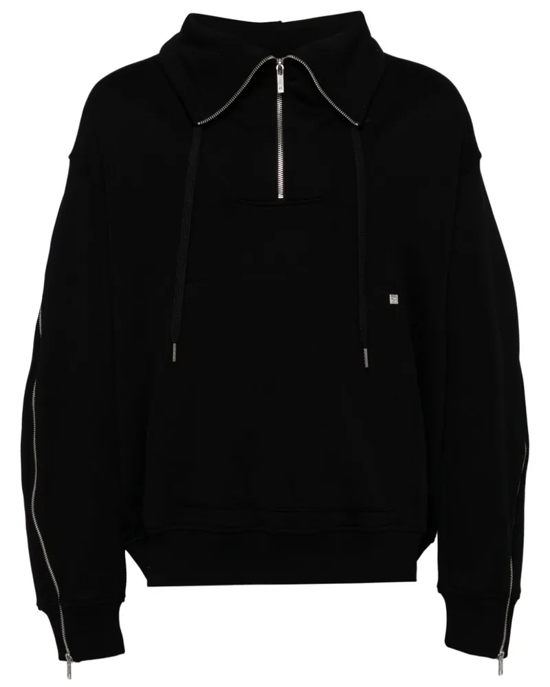 Helmut Lang Sweatshirt mit Koffer - Schwarz Schwarz