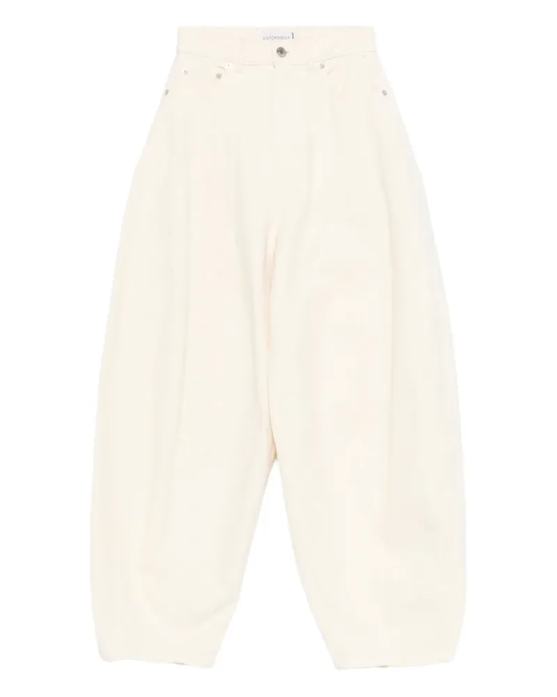 Viktor & Rolf Jeans im Ballondesign - Weiß Weiß