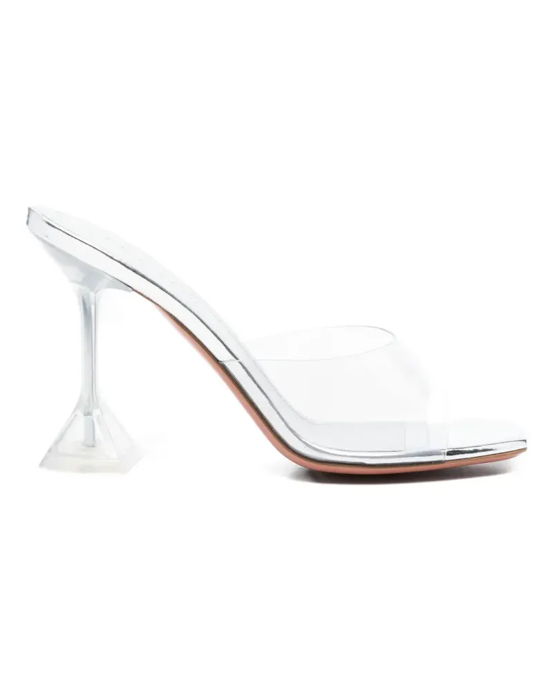 Amina Muaddi Lupita Sandalen - Weiß Weiß