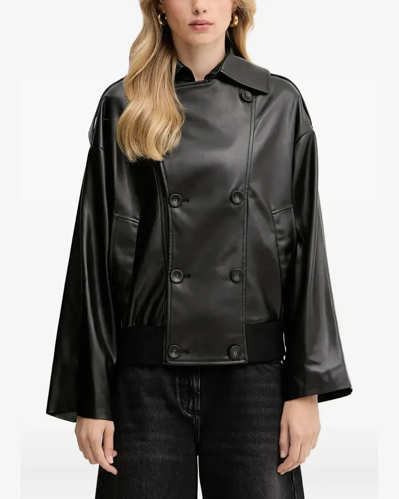 Silvian Heach double-breasted button jacket - Schwarz Schwarz