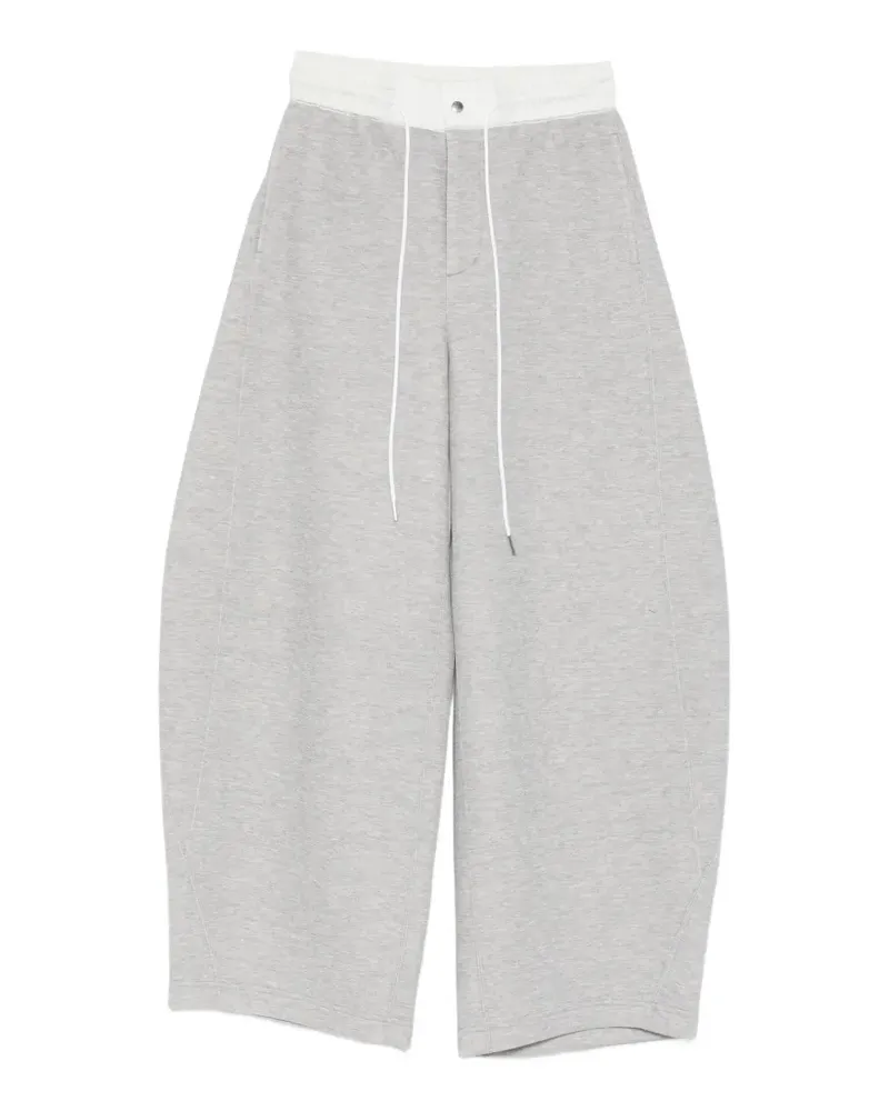 Sacai drawstrings track pants - Grau Grau