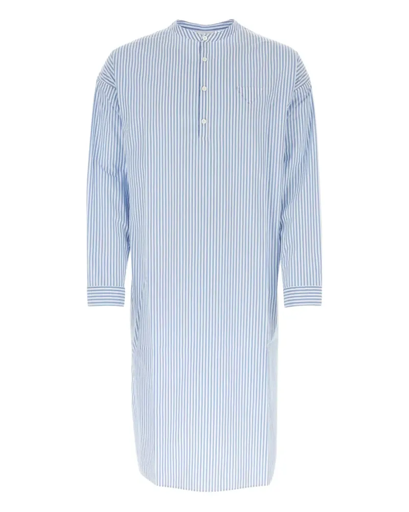 Prada Gestreiftes Hemd - Blau Blau