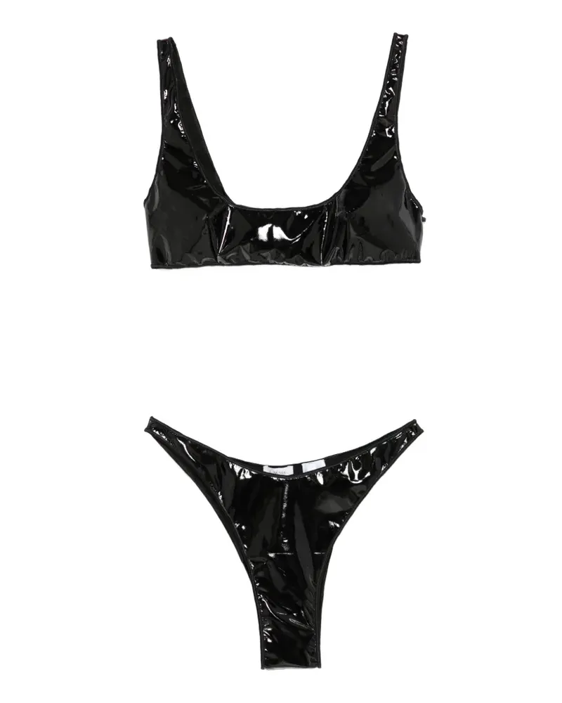 Oséree Klassischer Bikini - Schwarz Schwarz