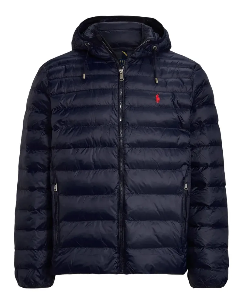 Ralph Lauren logo hooded jacket - Blau Blau