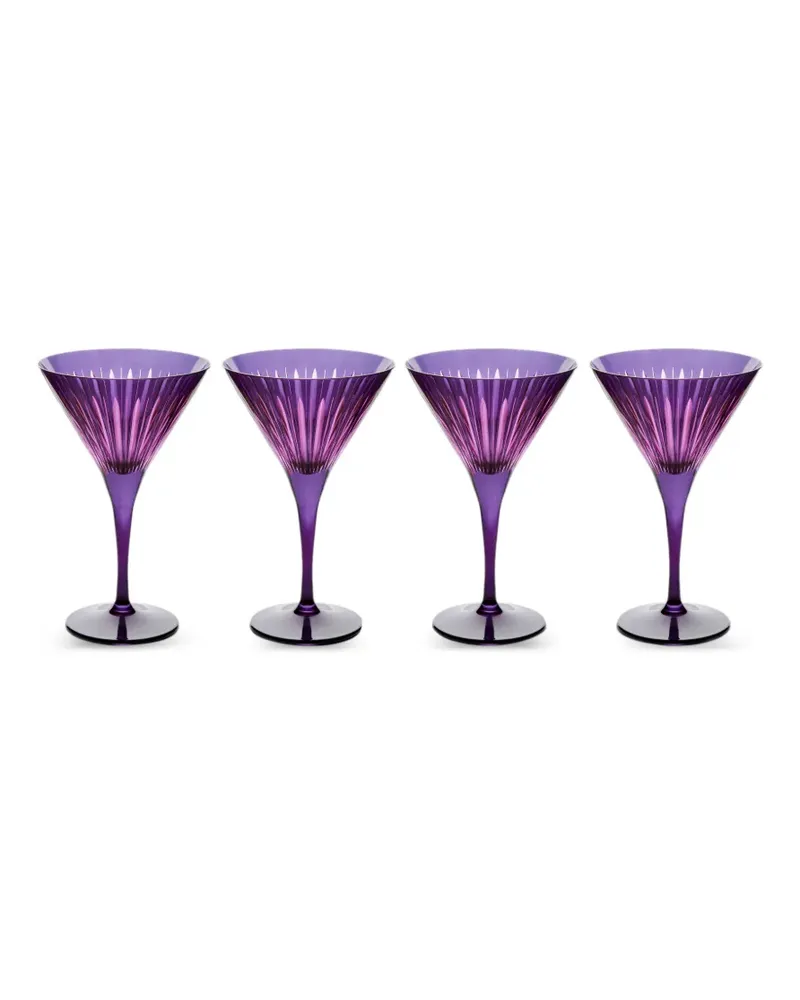 L’OBJET Prism martini glass (four-person setting) - Violett Violett