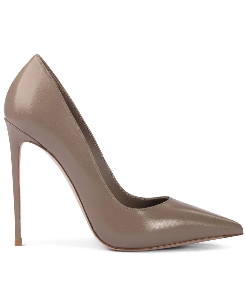 Le Silla Eva Pumps aus Lackleder 120mm Nude