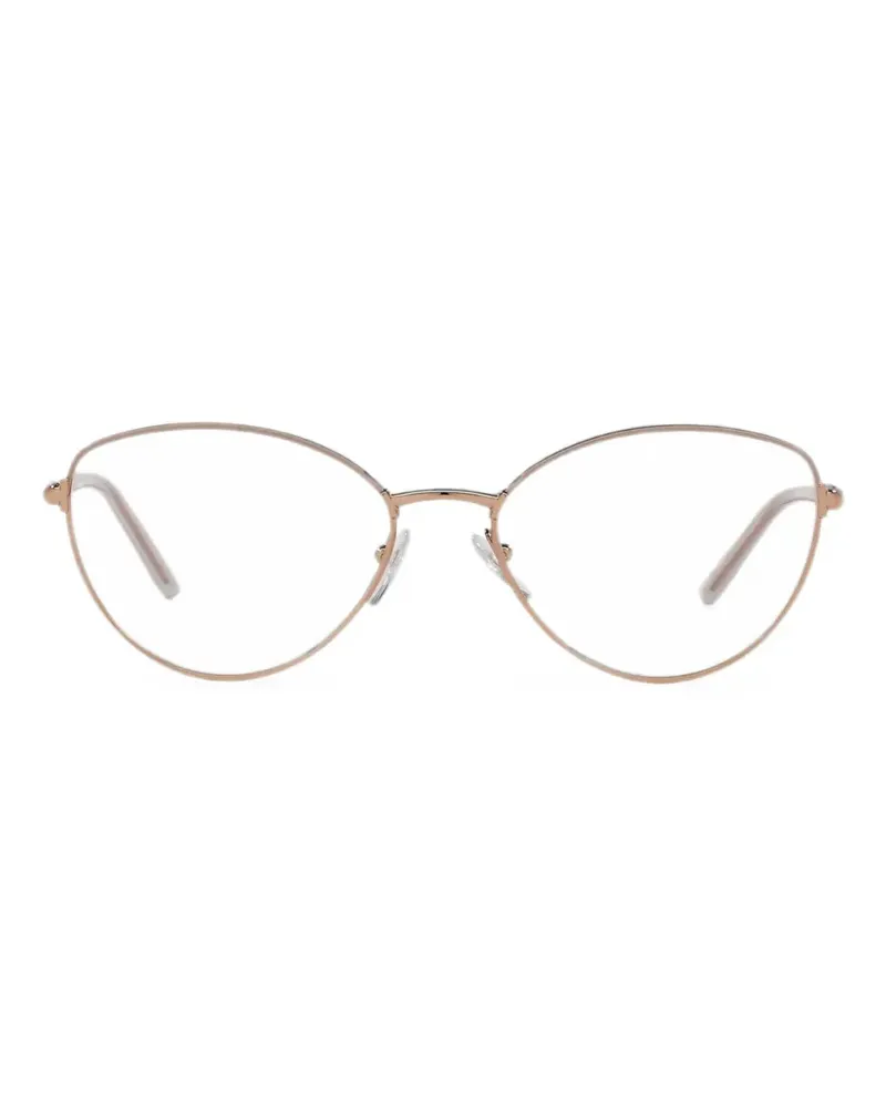 Prada Brille mit Cat-Eye-Gestell - Gold Gold