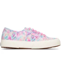 Superga Batik-Sneakers mit Logo-Detail Rosa