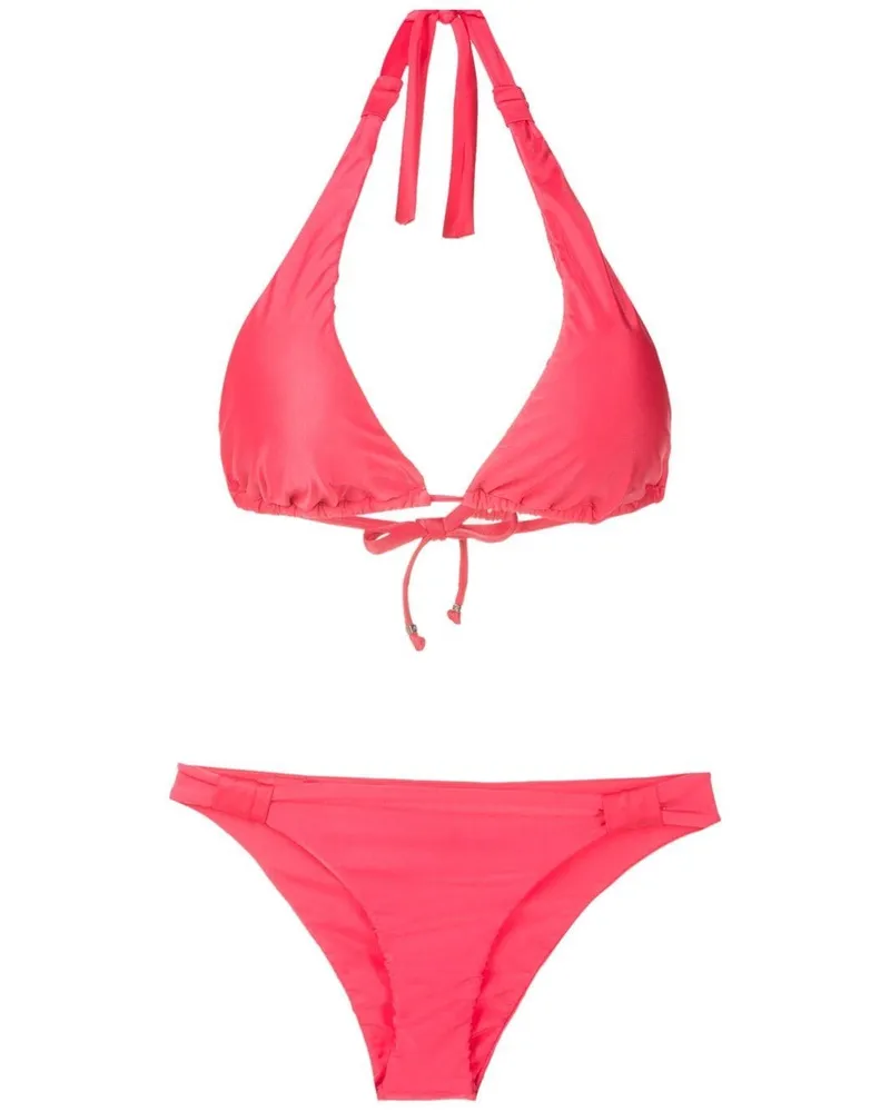 Amir Slama Neckholder-Bikini - Rosa Rosa