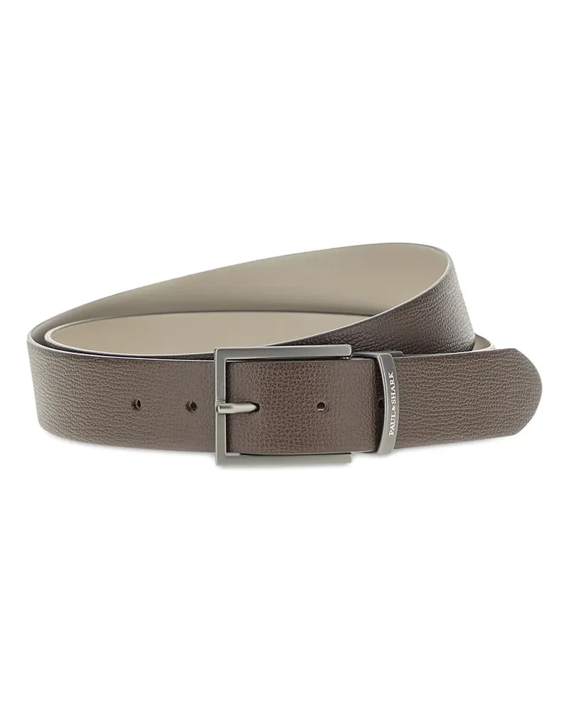 Paul & Shark reversible leather belt - Braun Braun