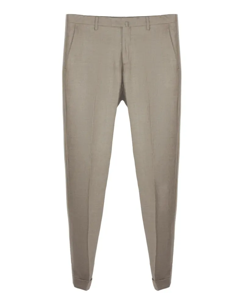 Briglia 1949 tapered tailored trousers - Nude Nude