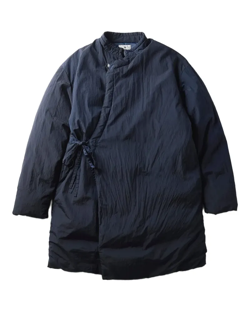 Snow Peak Daunenmantel mit Schleifenverschluss - Blau Blau