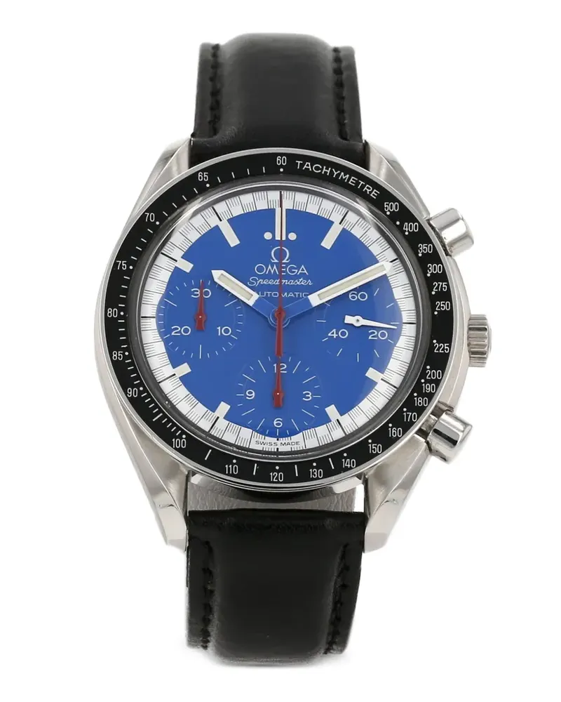 Omega 1990s Speedmaster Automatic Armbanduhr 39mm - Blau Blau