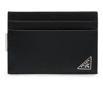 Kartenetui mit Geldscheinklammer - Schwarz