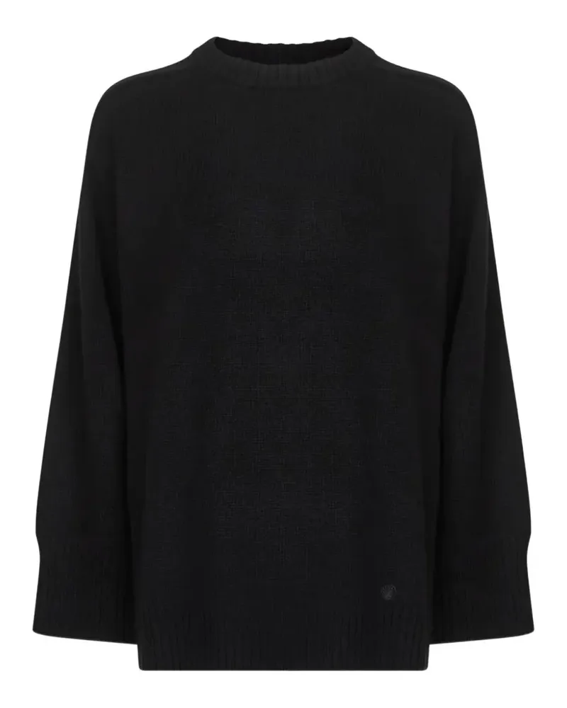 LOULOU Safi Oversized-Pullover - Schwarz Schwarz