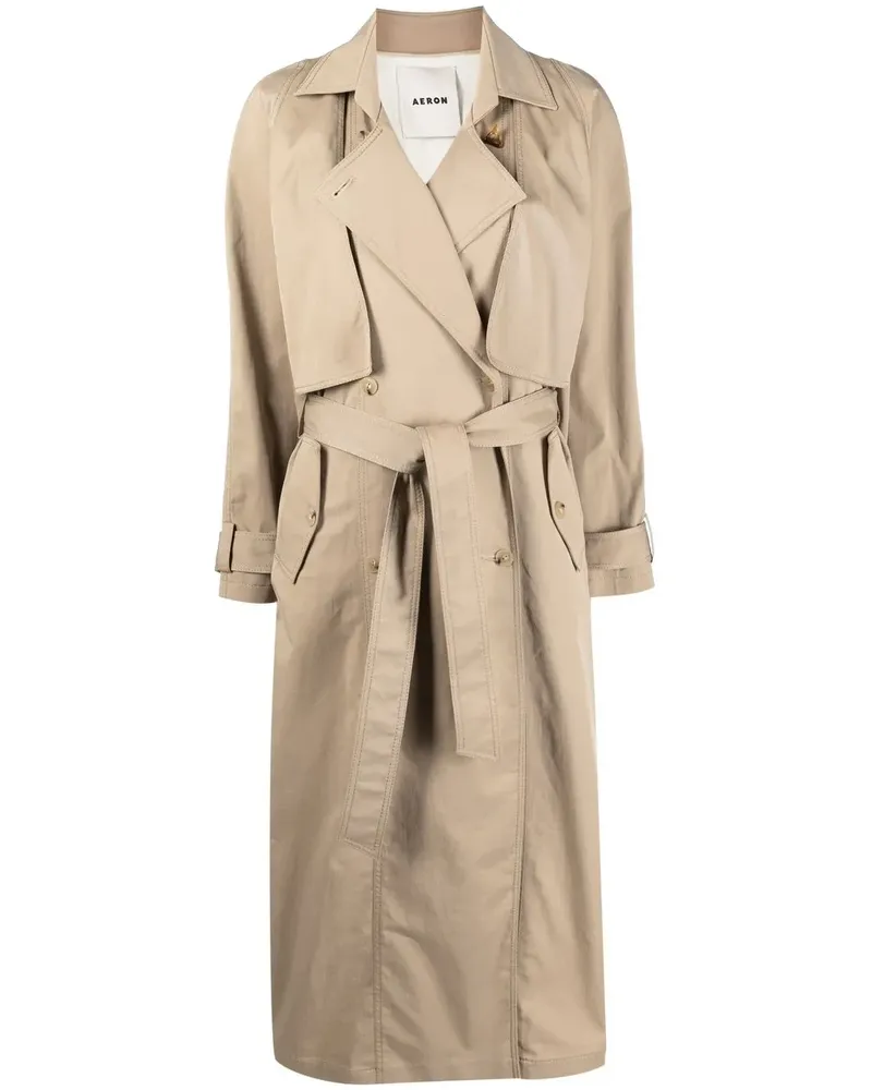 AERON Poppy Trenchcoat - Nude Nude