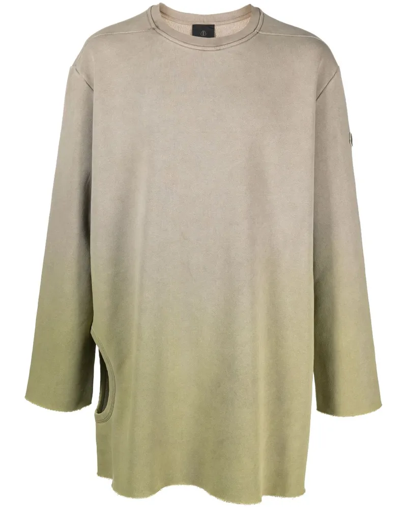 Moncler Subhuman Sweatshirt mit Farbverlauf-Optik - Nude Nude