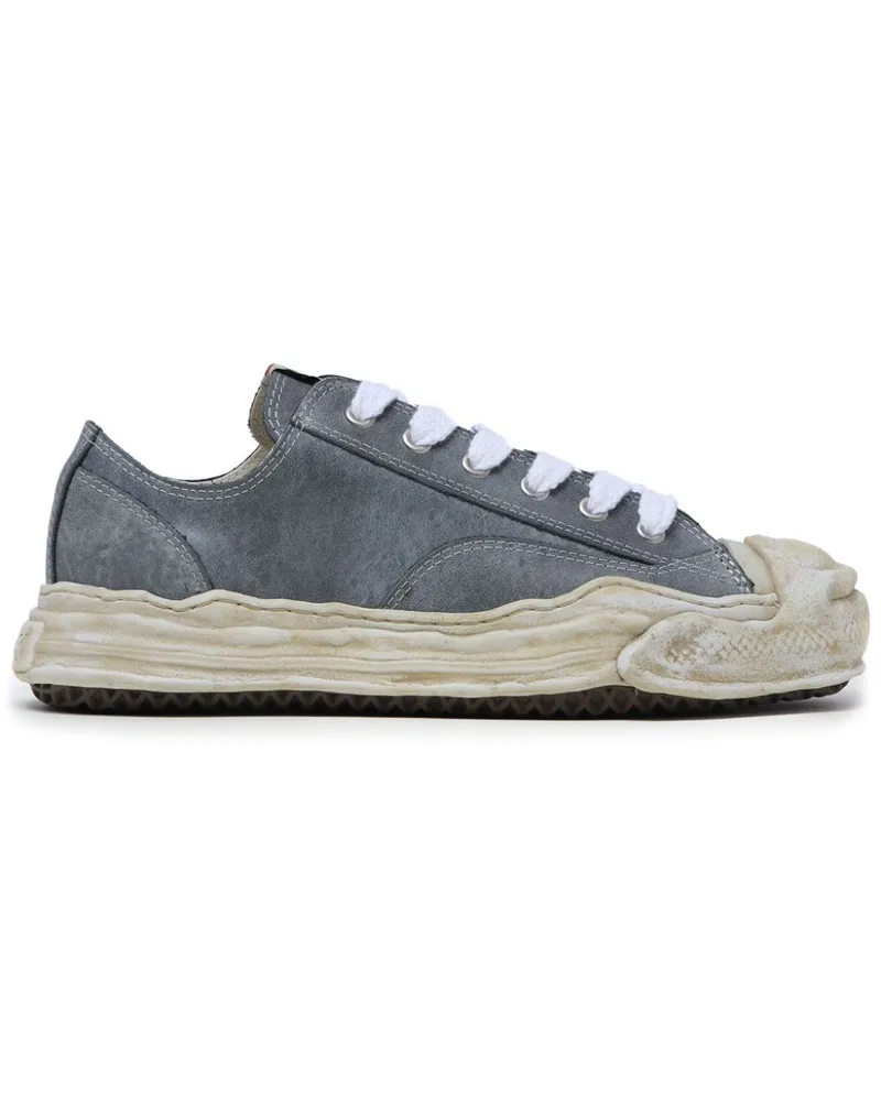 MIHARAYASUHIRO Hank Vintage Sneakers mit Schnürung - Grau Grau