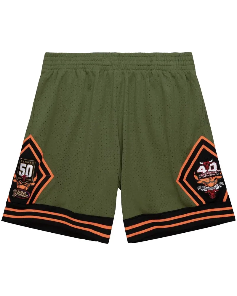 Mitchell & Ness NBA Chicago Bulls 1997 Flight Swingman Shorts - Grün Grün