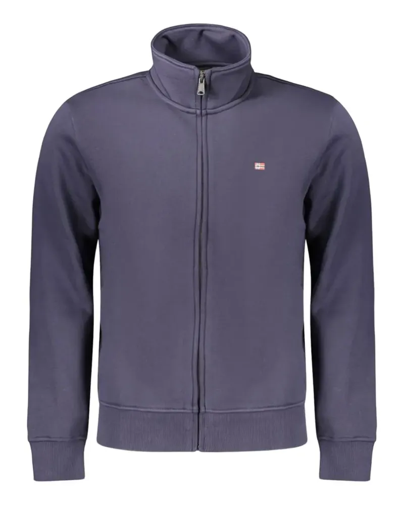 Napapijri Sweatshirt mit Reißverschluss - Blau Blau